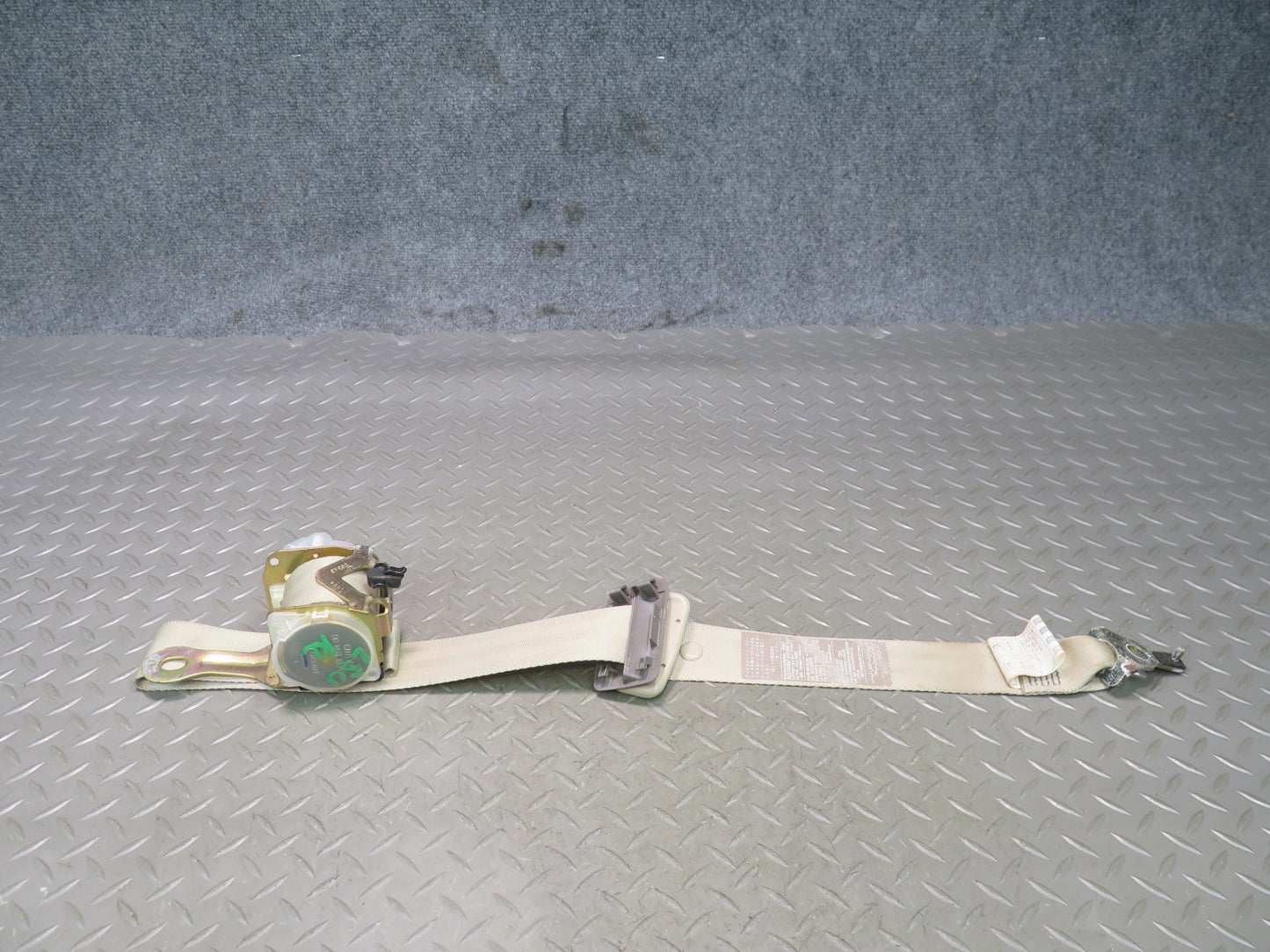 98-00 LEXUS LS400 UCF20 REAR LEFT CENTER RIGHT SIDE SEATBELT RETRACTOR SET OEM