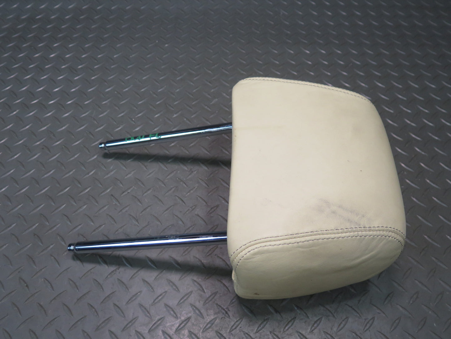 2006-2012 Bentley Flying Spur Front Left & Right Side Seat Headrest Beige Set