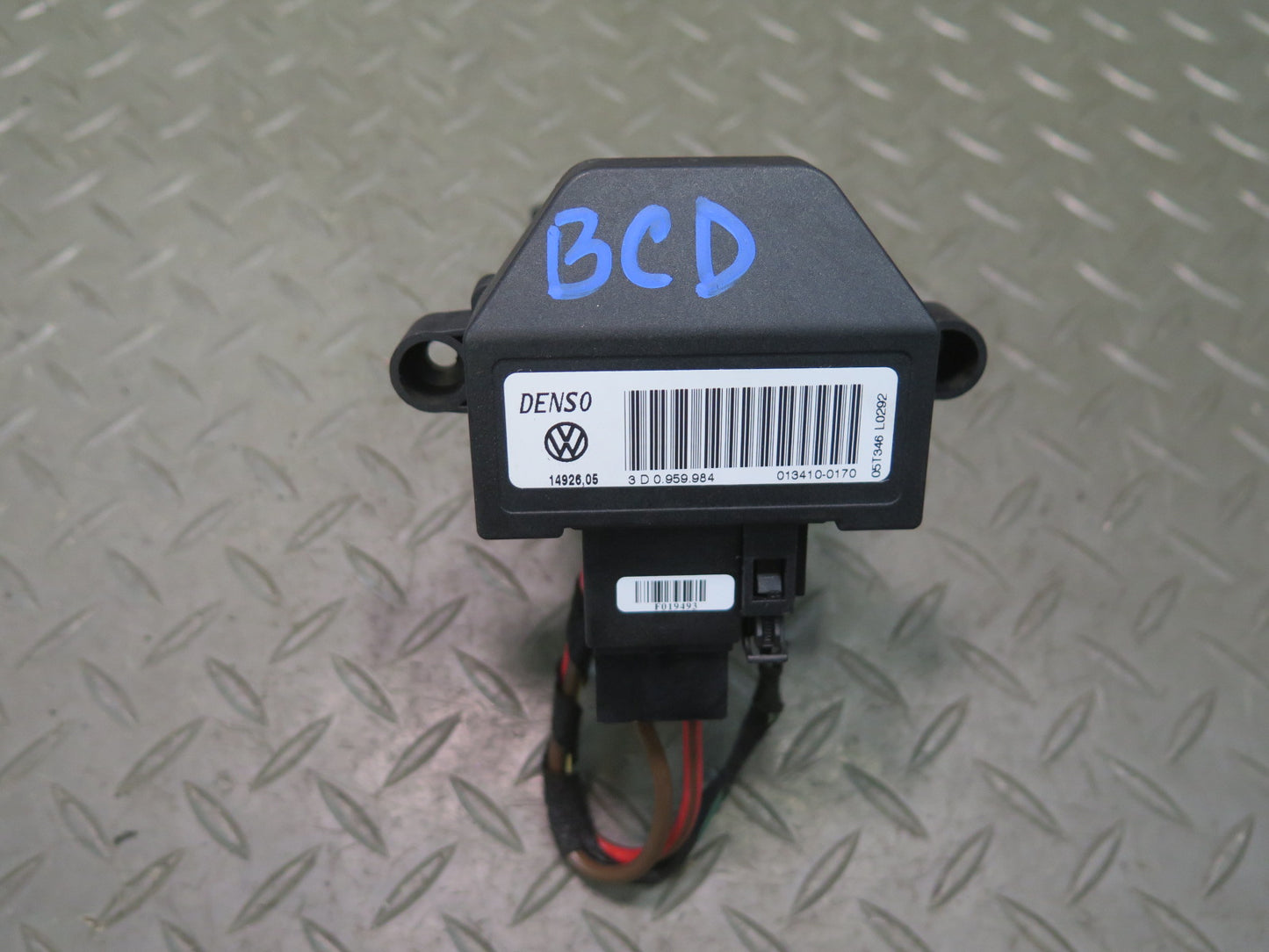 2006-2012 Bentley Continental Flying Spur Rear Electric Auxiliary Air Heater