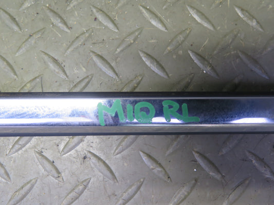 2014-2020 Infiniti QX60 Rear Left Door Window Chrome Trim Molding Set of 2