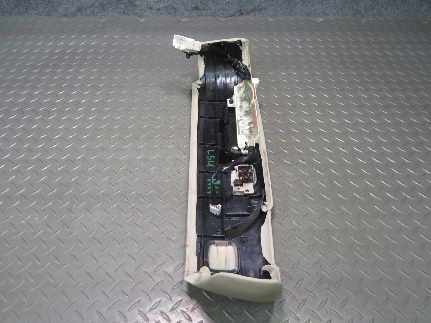 98-00 Lexus UCF20L LS400 Front Right Seat Adjust Trim Cover w Switch Ivory OEM