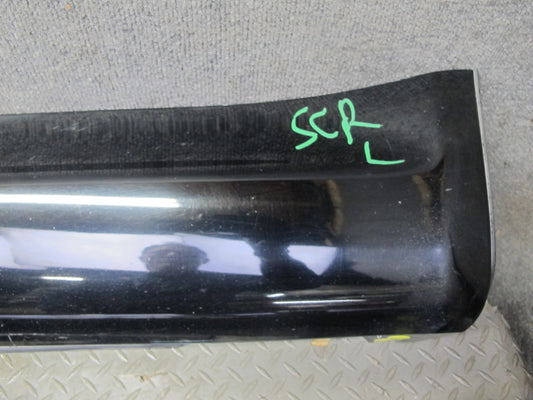 02-05 Lexus SC430 UZZ40L Set of 2 Left & Right Side Skirt Rocker Panel Black OEM