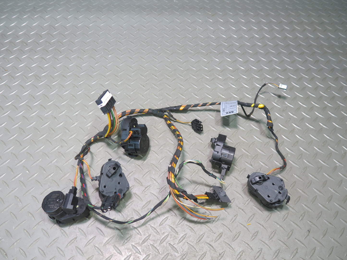 03-08 BMW E86 E85 Z4 A/C Heater Flap Door Actuator Motor w Wiring Set OEM