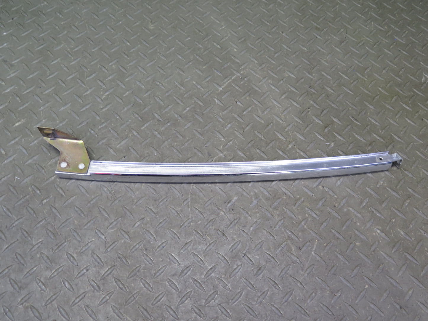 74-83 Mercedes W123 Rear Right Door Window Chrome Trim Cover Molding Set OEM
