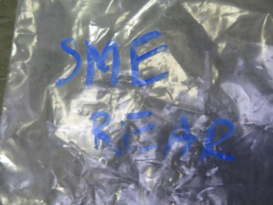 77-85 Mercedes W123 240D 300D Sedan Rear Window Chrome Trim Molding Set