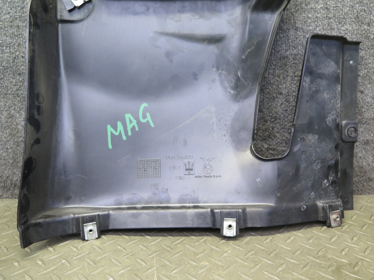 2008-2019 Maserati Granturismo M145 Engine Right Compartment Panel 068266100