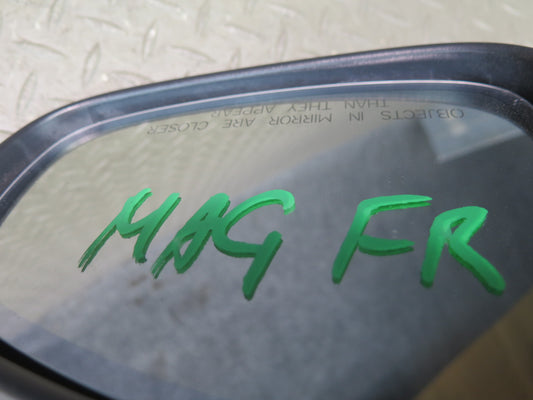 2008-2019 Maserati Granturismo M145 Right Door Exterior Side View Mirror Black