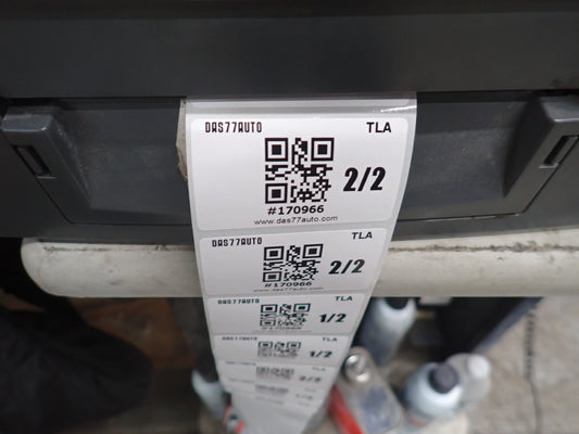 1992-1994 Toyota Land Cruiser FJ80 Rear 3RD ROW Left & Right Cloth Seat Gray Set