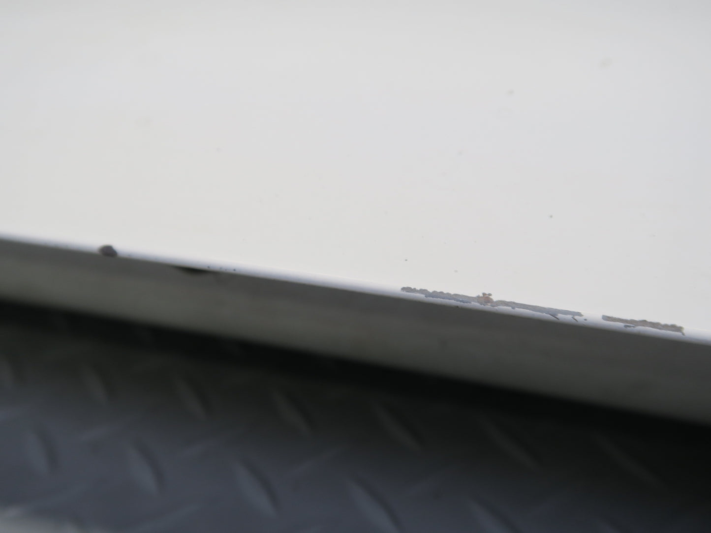 1991-1997 Toyota Land Cruiser FJ80 Rear Back Lower Door Tailgate Trunk Lid White