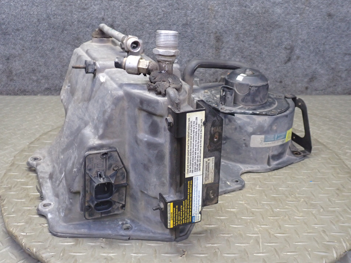 90-93 Chevrolet Corvette C4 A/C Air Conditioning Blower Motor Evaporator Box OEM