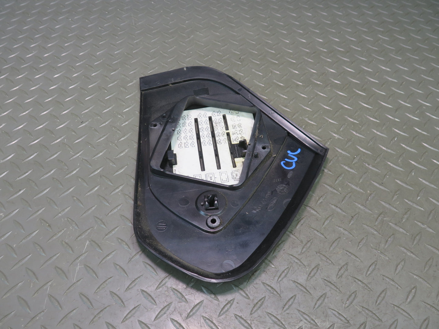 90-93 Chevrolet Corvette C4 Dashboard Right Side Trim Panel Fuse Box Cover OEM