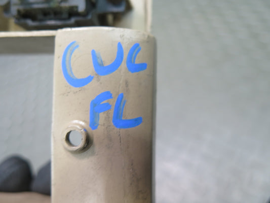 92-93 Chevrolet Corvette C4 Left Door Handle Trim Bezel Switch Beige OEM