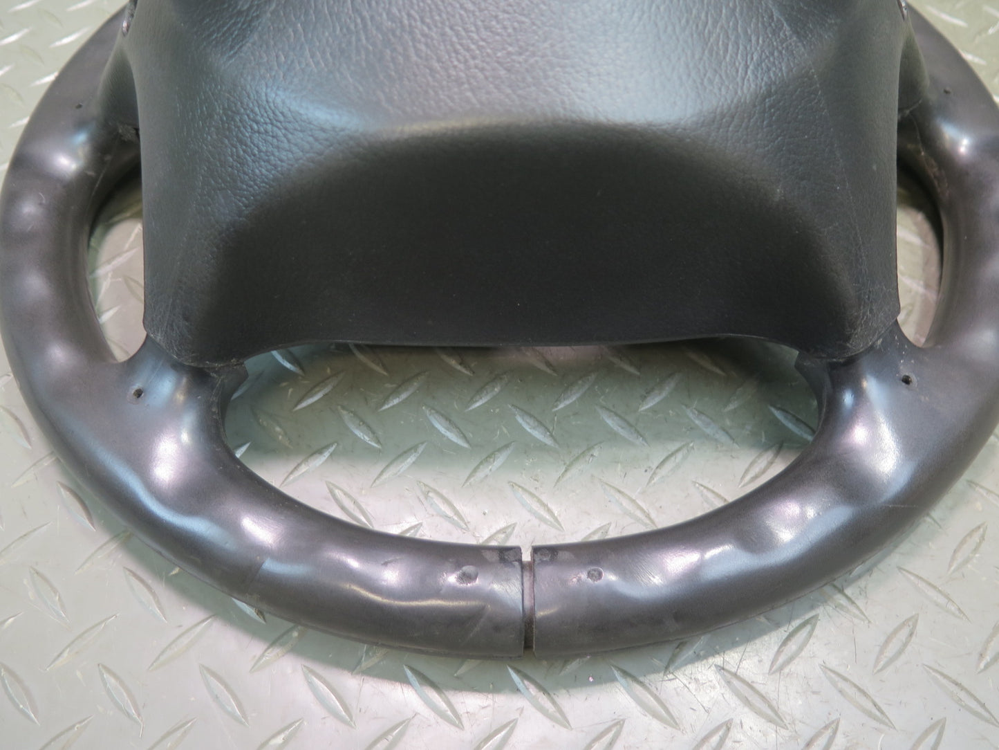 90-93 Chevrolet Corvette C4 4-SPOKE Leather Steering w Horn Buttons OEM
