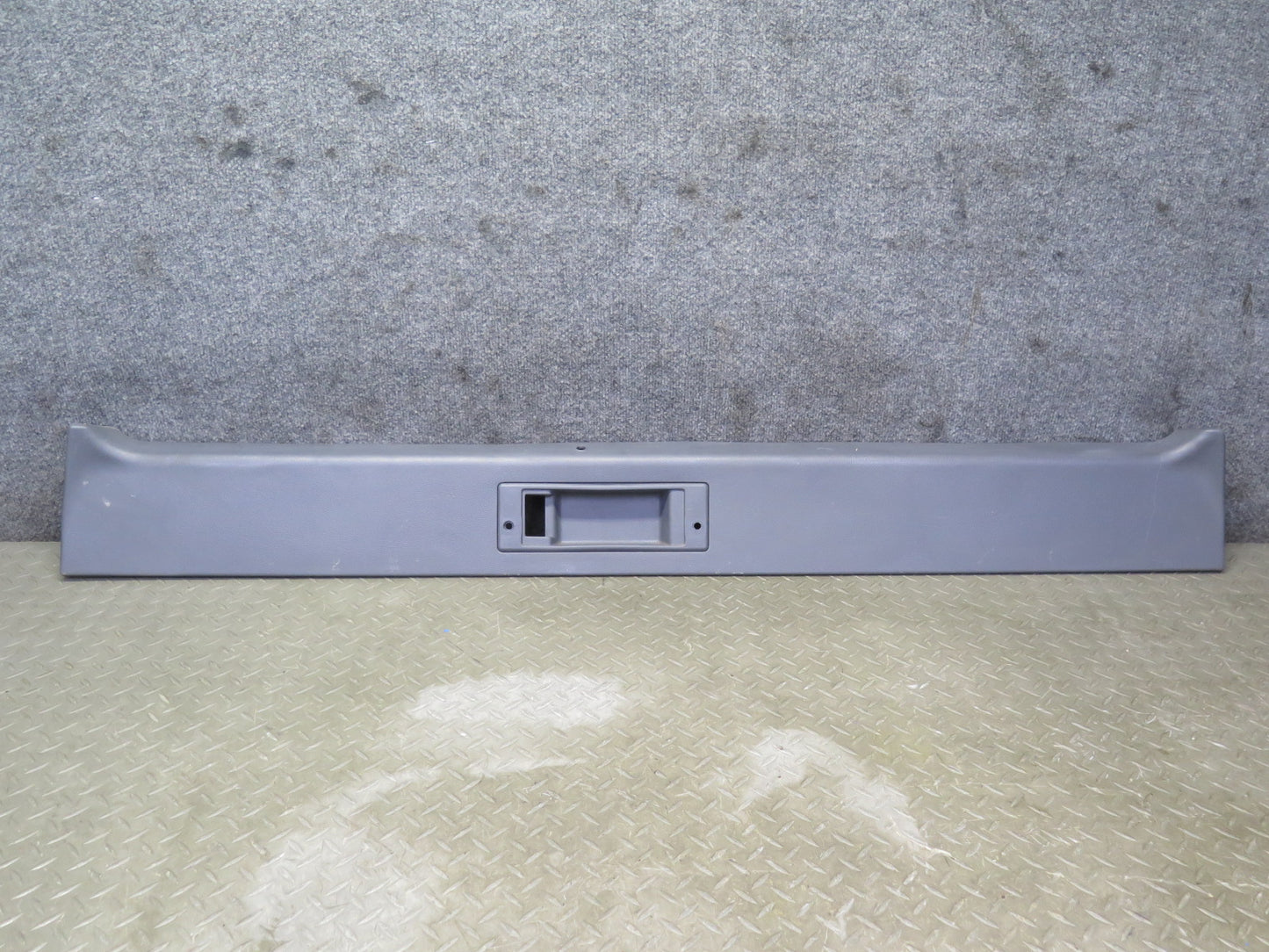 1991-1997 Toyota Land Cruiser FJ80 Rear Tailgate Trim Panel w Handle Set Gray