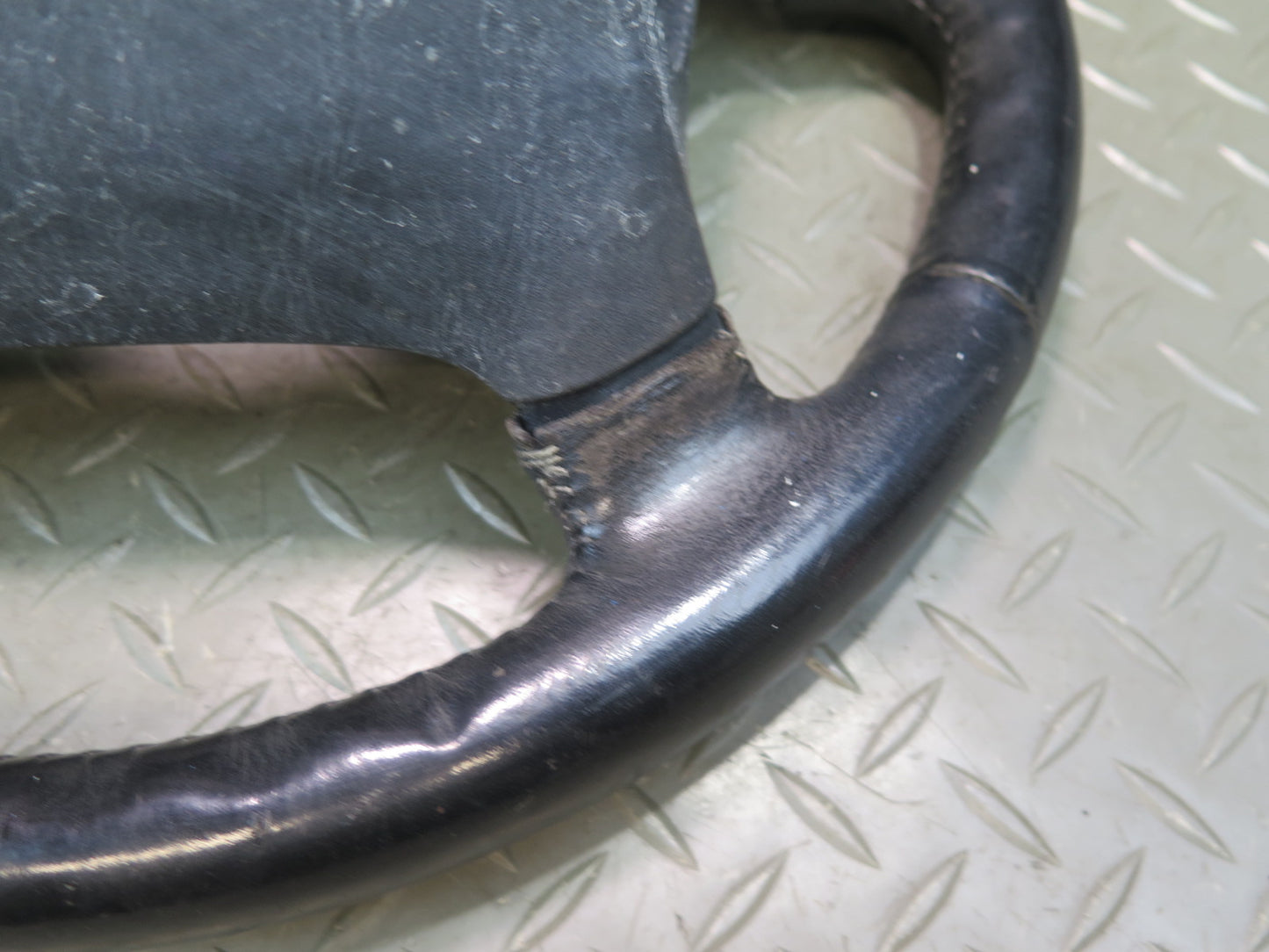 91-93 Toyota MR2 SW21L Leather Steering Black w Cruise Control OEM