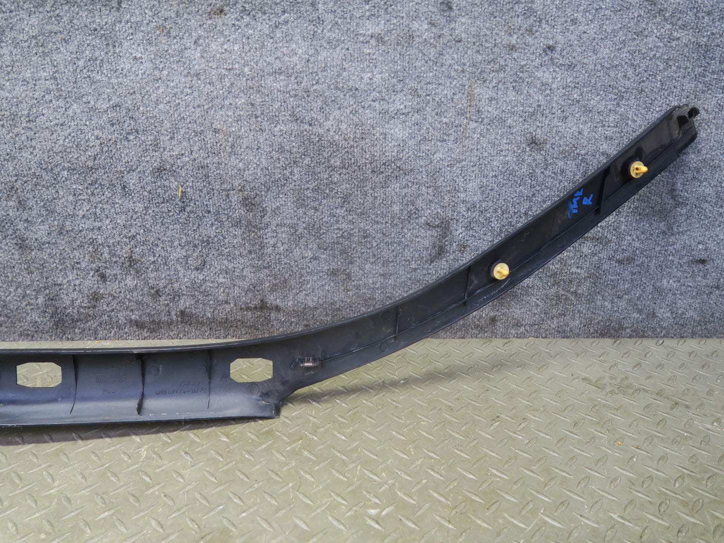 91-95 Toyota SW21L MR2 Set of 2 Front A Pillar Trim Cover Panel Black OEM