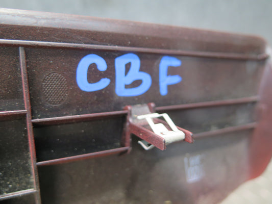 14-16 BMW F32 435I Front Left Under Dash Trim Cover Panel RED OEM