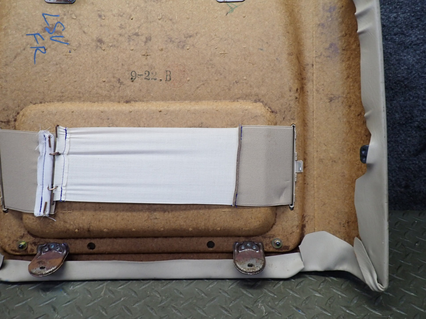 97-00 Lexus UCF20L LS400 Front Right Seat Backrest Back Trim Cover Panel OEM