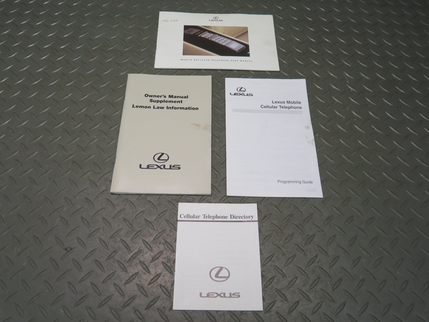 1998 Lexus LS400 UCF20L Owner Operator User Guide Manual Book Set & Case OEM