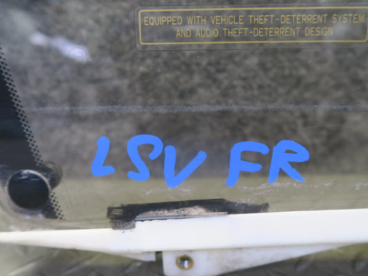 98-00 Lexus UCF20L LS400 Front Right Passenger Door Glass Window OEM