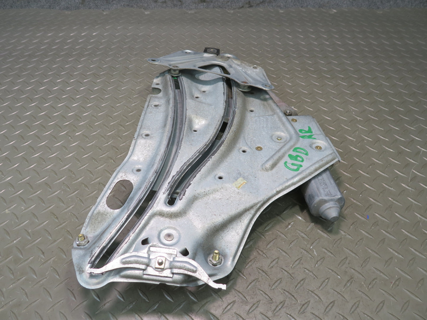 94-99 BMW E36 318ic Convertible Rear Right Quarter Window Regulator w Motor OEM