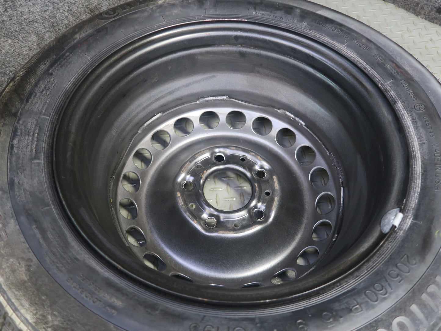 94-99 BMW E36 318iC Emergency Spare Tire R15" Wheel 15x6.5J ET47 1181958 OEM