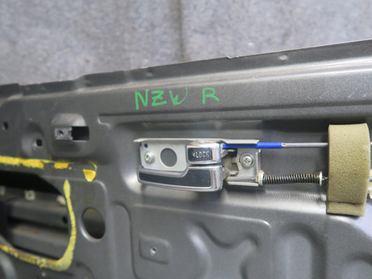 79-83 Datsun S130 280ZX 2+0 Right Door Shell Panel w Guides Gray OEM