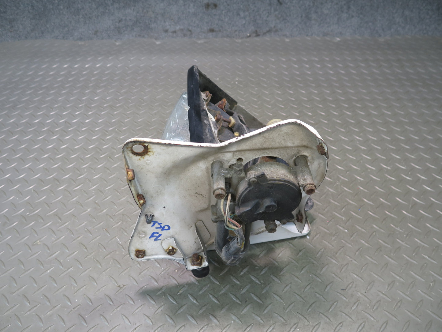 86-87 Toyota Supra MK3 Front Left Headlight POP UP Lamp w Cover & Motor OEM