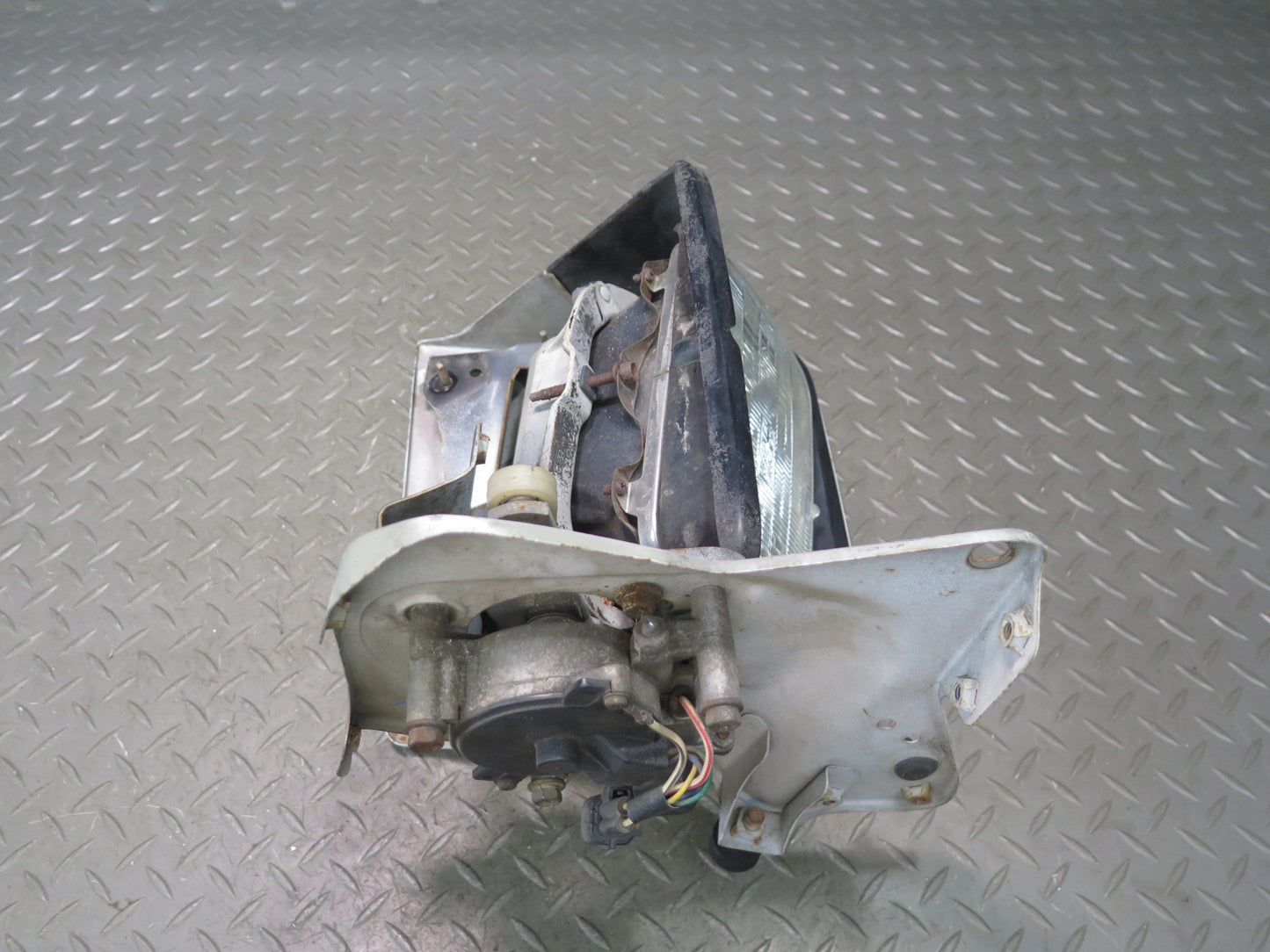 86-87 Toyota Supra MK3 Front Right Headlight POP UP Lamp w Cover & Motor OEM