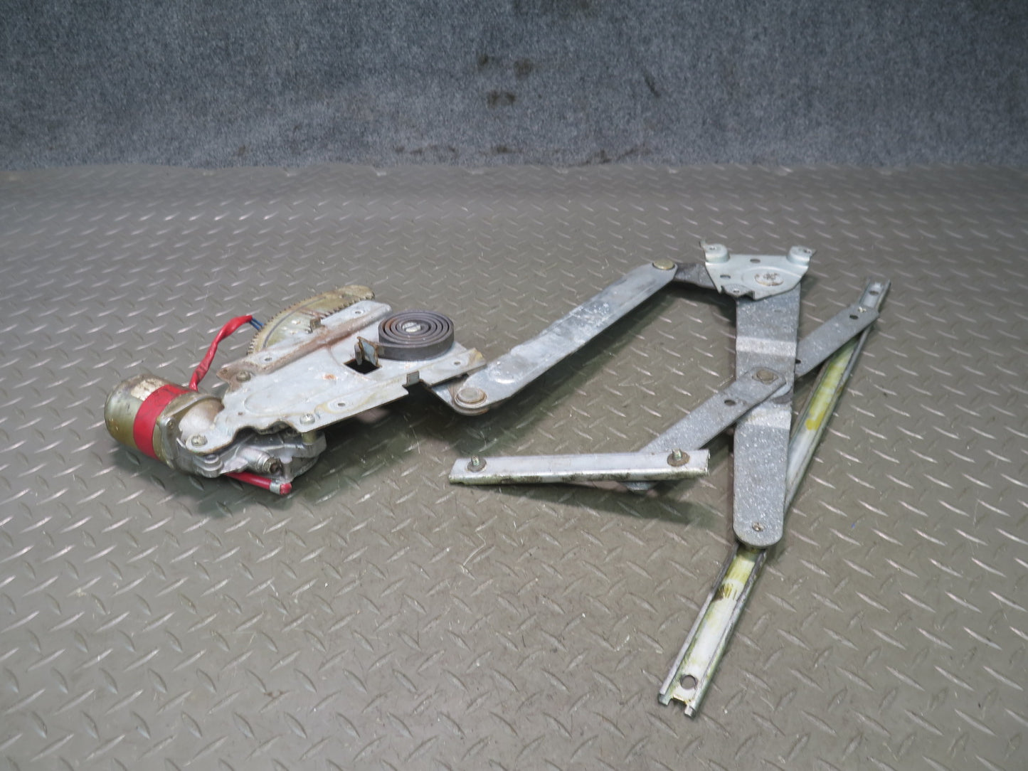 79-83 Datsun Nissan S130 280ZX 2+0 Left Door Window Regulator w Motor OEM