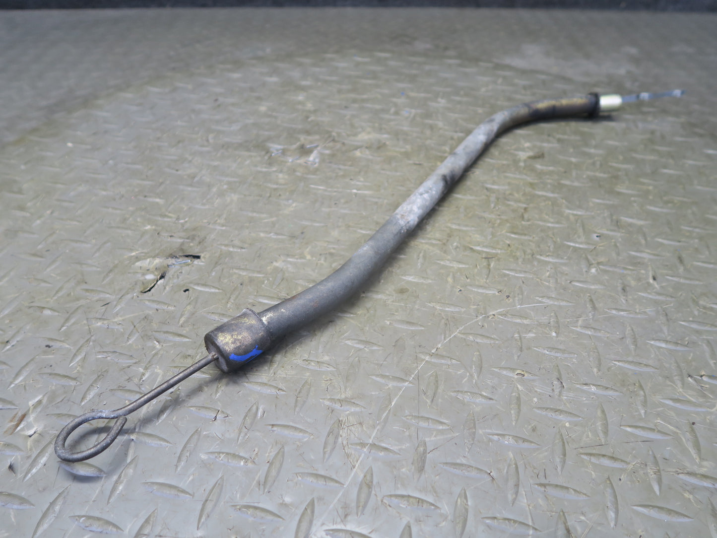 79-83 Datsun S130 280ZX 3N71B Transmission Oil Dipstick w Tube Set OEM