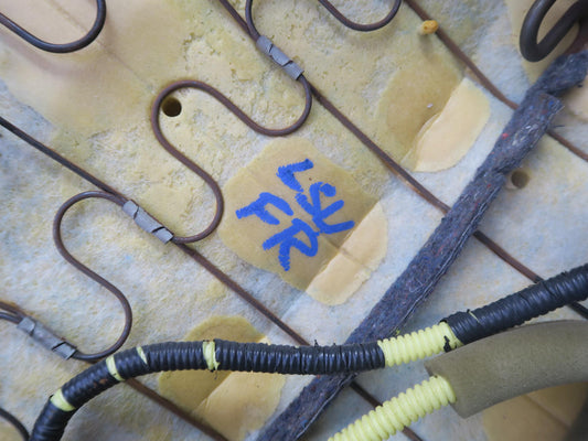 98-00 Lexus UCF20L LS400 Front Right Seat Upper Leather Cushion Ivory OEM