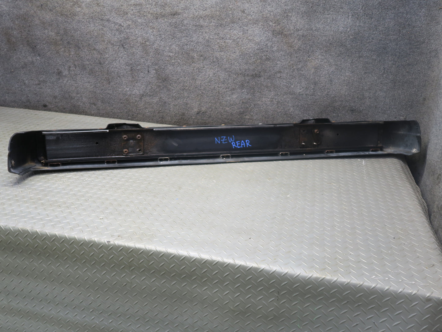 82-83 Datsun 280ZX S130 Rear Bumper Cover w Impact Shock Absorber OEM