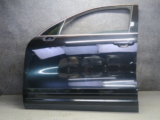 2011-2018 Porsche Cayenne 958 Front Left Side Door Shell Panel W/ Glass Black