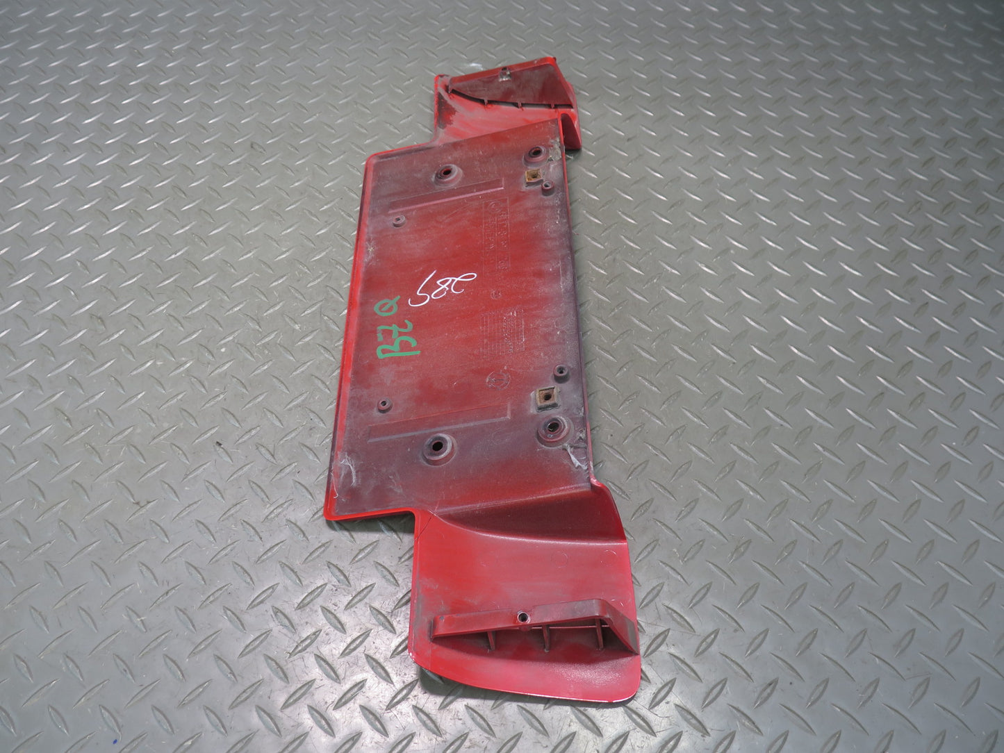 96-99 BMW E36/7 Z3 Rear License Plate Panel Mount Bracket RED 8397263 OEM