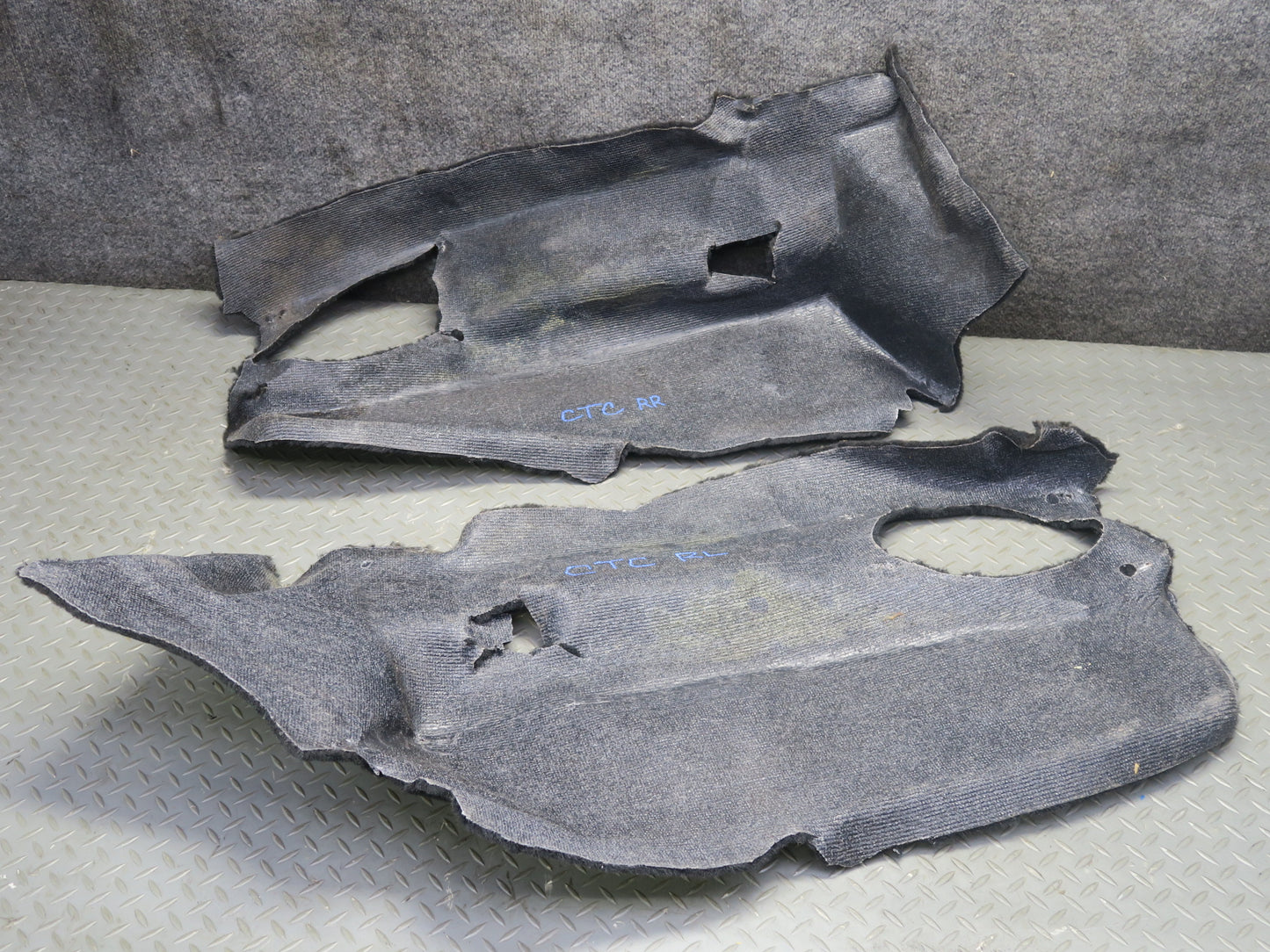 84-87 Chevrolet Corvette C4 Coupe 12pcs Interior Floor MAT Carpet Cover Set OEM