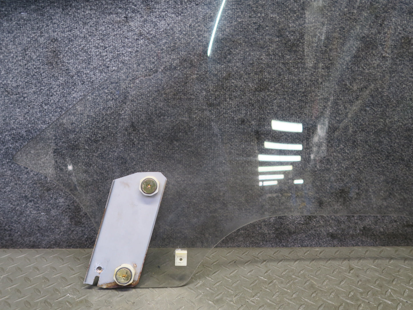 79-83 Datsun Nissan 280ZX S130 2+0 Front Right Door Glass Window OEM