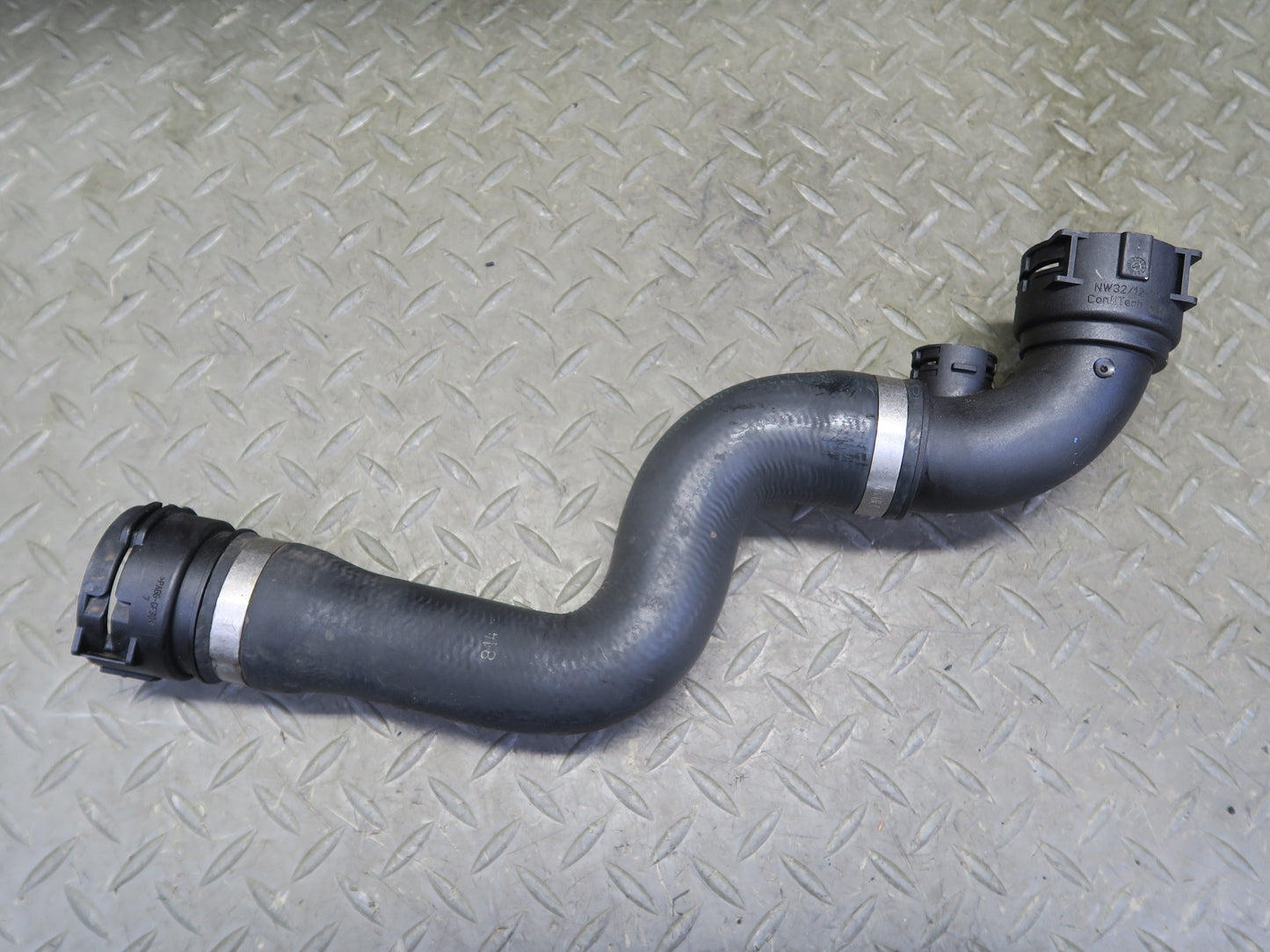 03-05 BMW E85 Z4 M54 3.0L Set of 4 Engine Coolant Water Hose Line OEM