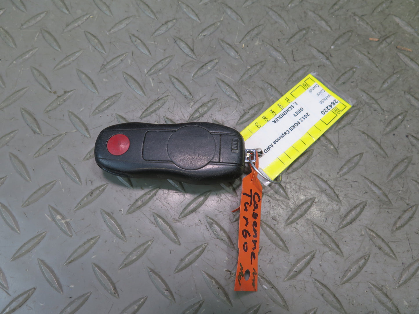 2012 Porsche Cayenne 958 4.8L Turbo ECU Module Ignition Door Lock KEY Set