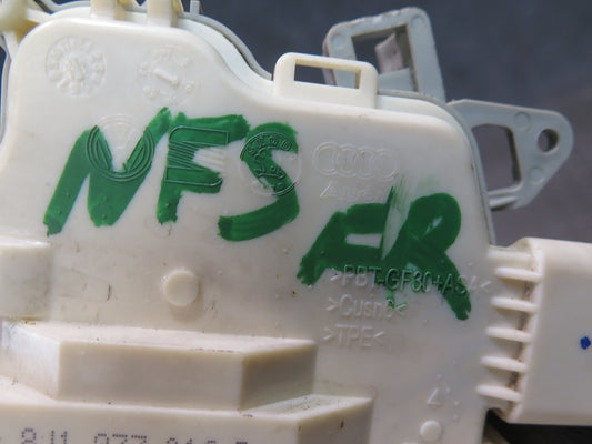 10-17 Audi 8T A5 S5 Front Right Passenger Door Lock Latch Actuator OEM