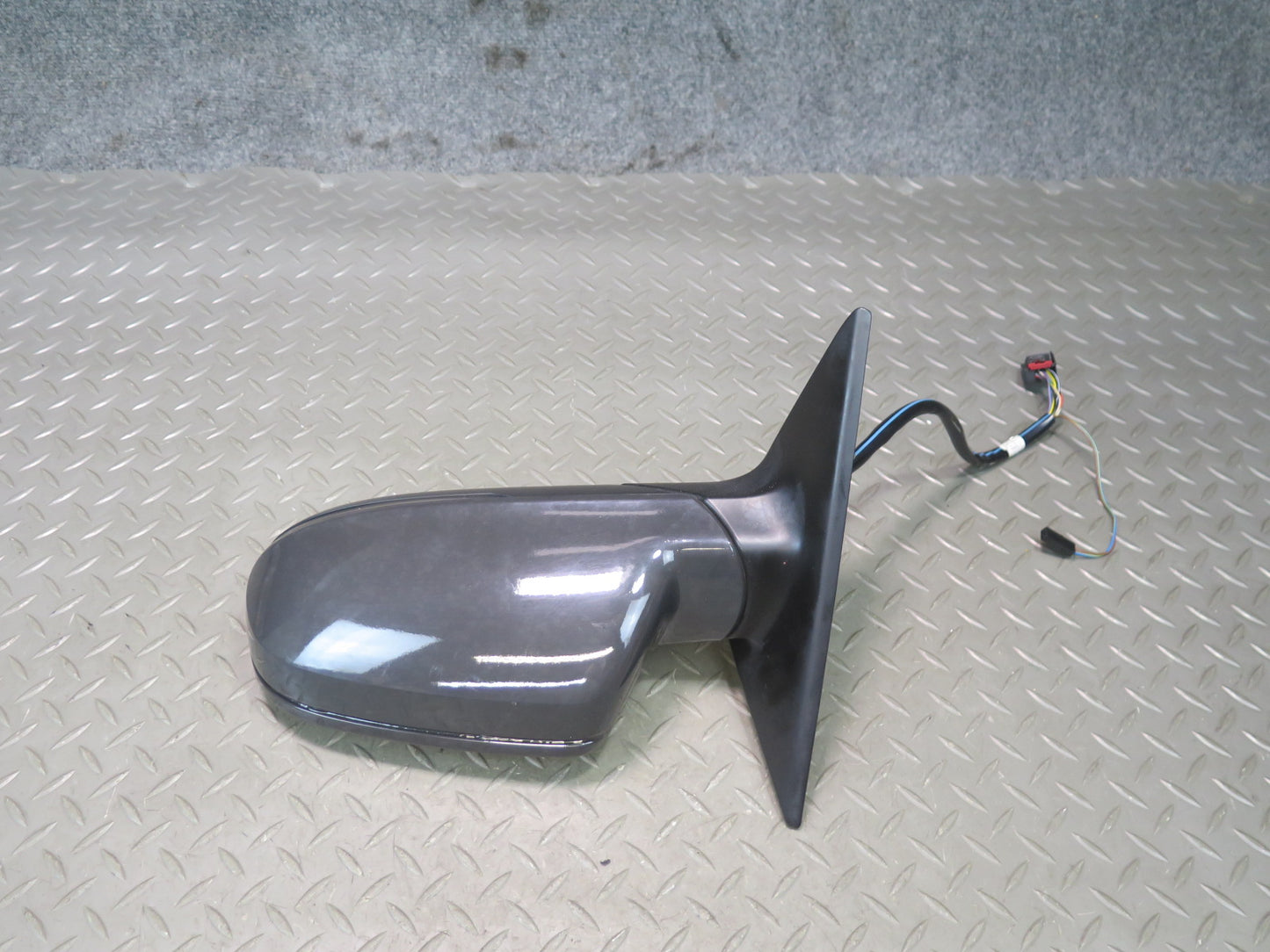 10-16 Audi A5 S5 Coupe Left Exterior Side View Heat Mirror Blind Spot Black OEM