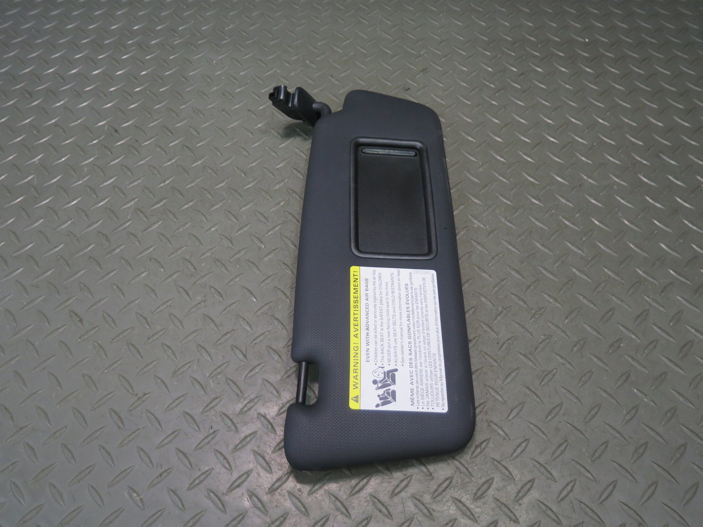 08-16 Audi A5 S5 8T Coupe Set of 2 Front Left & Right Sun Visor Black OEM