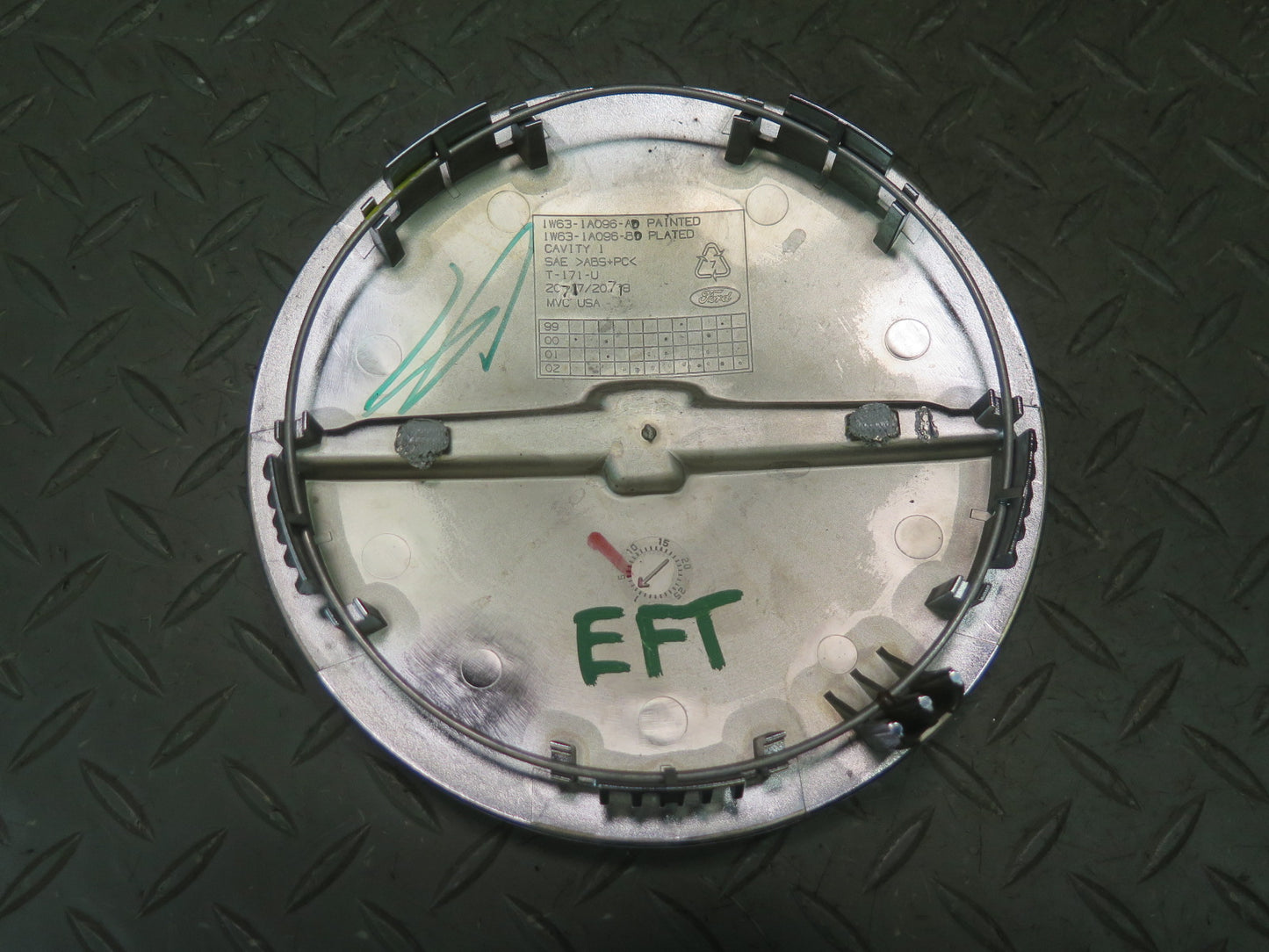 02-03 Ford Thunderbird Set of 4 Chrome Wheel Hub Center Cap Cover OEM