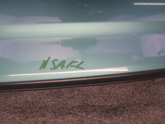 96-98 Nissan Stagea WGC34 Front Left Door Shell Panel Emerald Green OEM