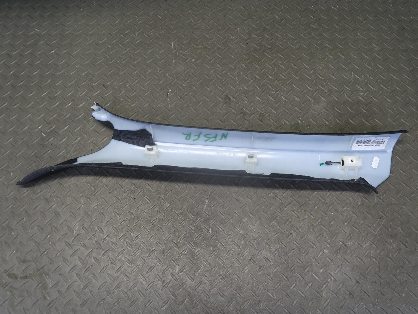 08-17 Audi B8 A5 S5 Set of 2 Front Left & Right Interior A Pillar Trim Panel OEM