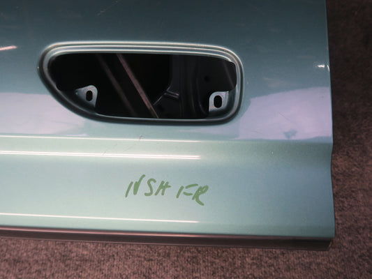 96-98 Nissan Stagea WGC34 Front Right Door Shell Panel Emerald Green OEM