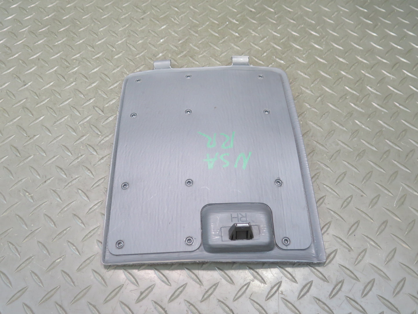 96-98 Nissan Stagea WGC34 Rear Right Trunk Access Trim Cover Gray OEM