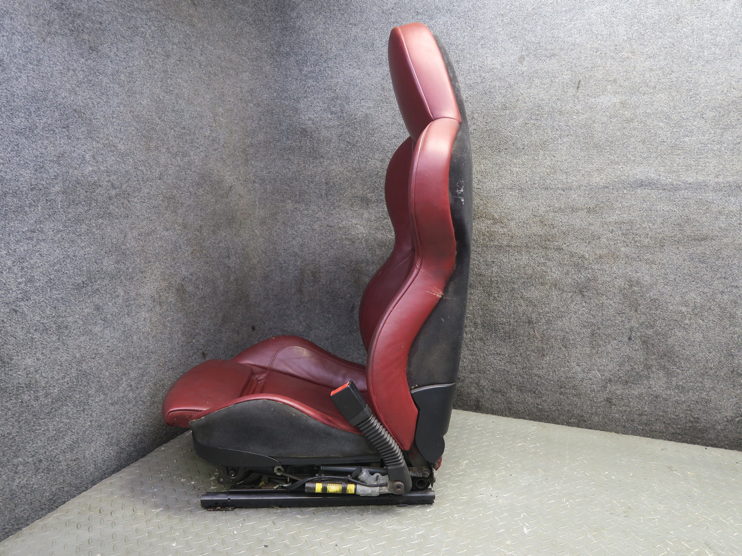 03-08 BMW E85 Z4 M-style Front Left & Right Sport Leather Heated Seat RED OEM