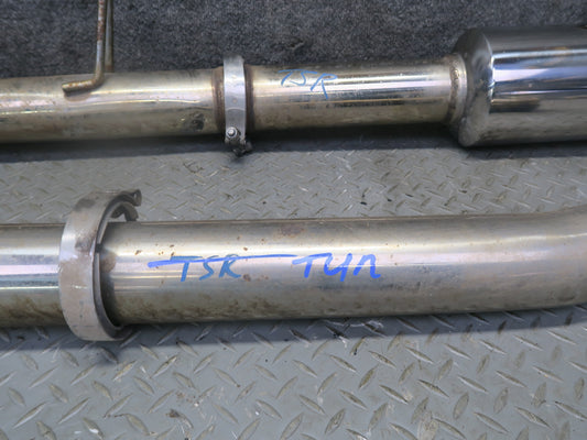 86-92 Toyota Supra MK3 7MGE 3" Catback Exhaust System Pipe Set Aftermarket