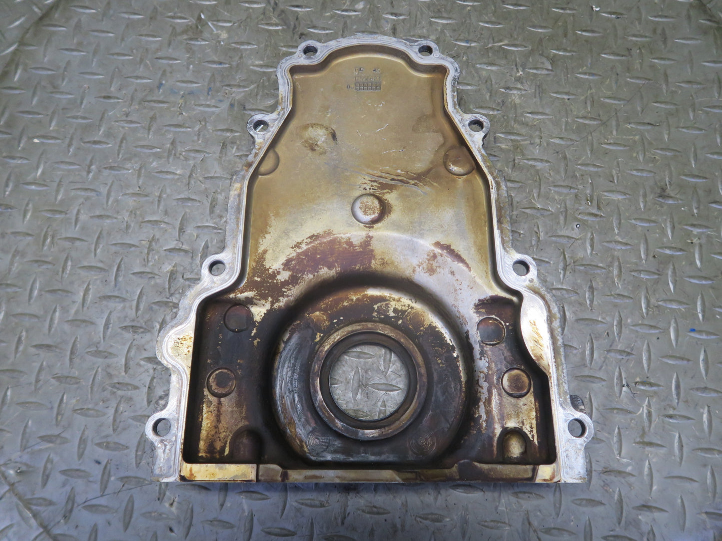 2003-2007 Hummer H2 6.0L Front Engine Motor Timing Plate Cover 12556623